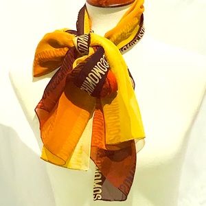 Moschino silk scarf